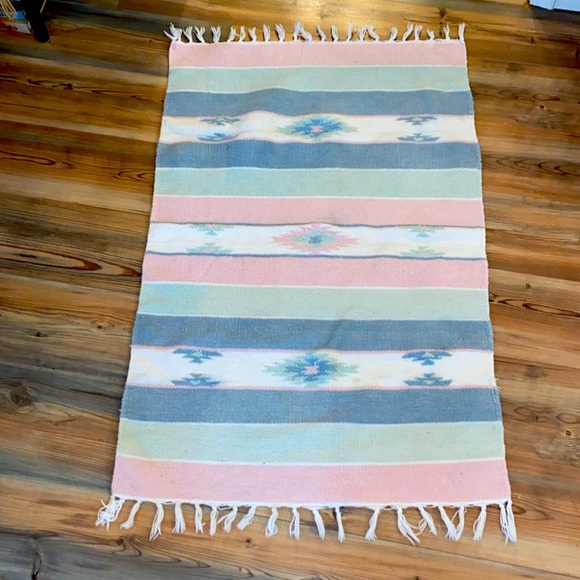 Other - Vintage flatwoven kilim Indian Dhurri style Area Rug